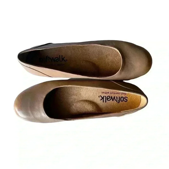 SOFTWALK •WOMEN’S TAUPE ROUND TOE FLATS•SIZE 8•NEW NO BOX - Picture 9 of 11